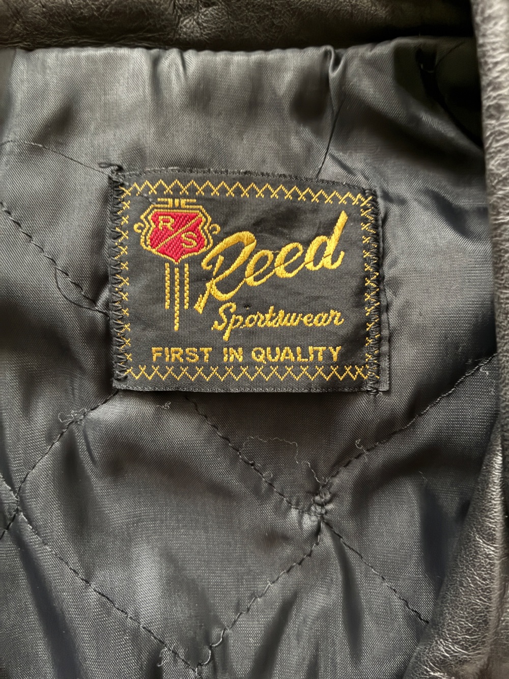 Vintage Reed Sportswear Fringe Leather Jacket with Conchos - Picture 9 of 15